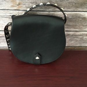 $⬇️ NWOT Rebecca Minkoff Black Leather Saddle Bag